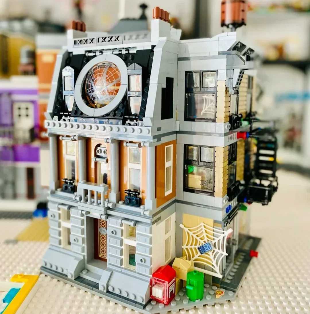 Hero Movie Series Sanctuary Showdown Model Building Blocks Movie Collectible Childrens Birthday Boys Gifts 1125pcs F250928