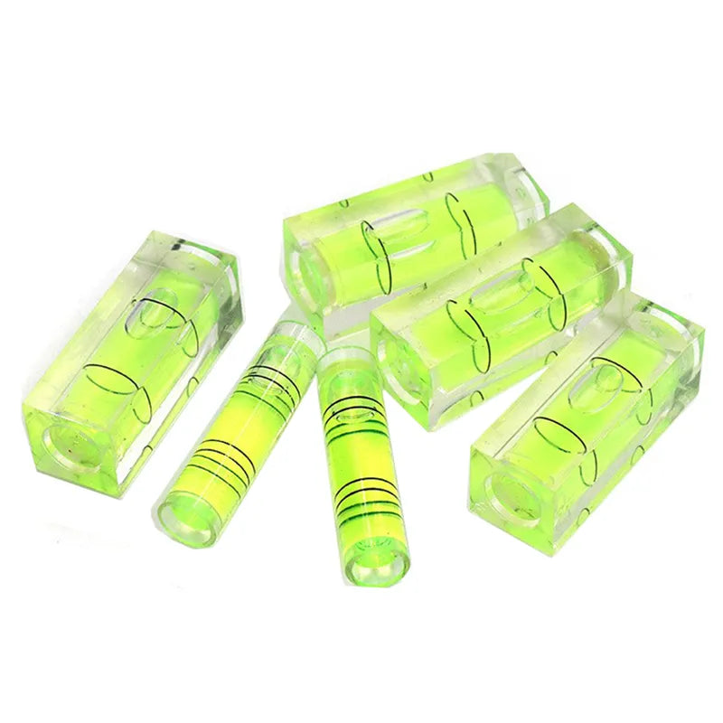 wholesale Mini Level Gauge Green Color Spirit level Bubble Spirit level Square Level Frame Accessories LL