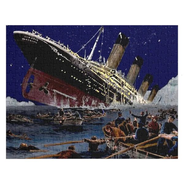The Tragedy of the Titanic Jigsaw Puzzle For Children Personalised Name 240401