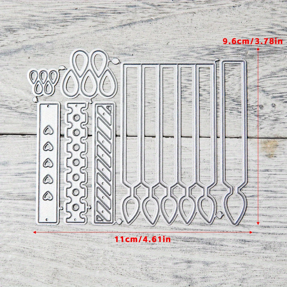 TEMU Happy Birthday: Exquisite Candles Clear Stamps And Metal Dies For Diy Craft Art Handmade Gift Blessing Birthday Card Craft Art Handmade Gift
