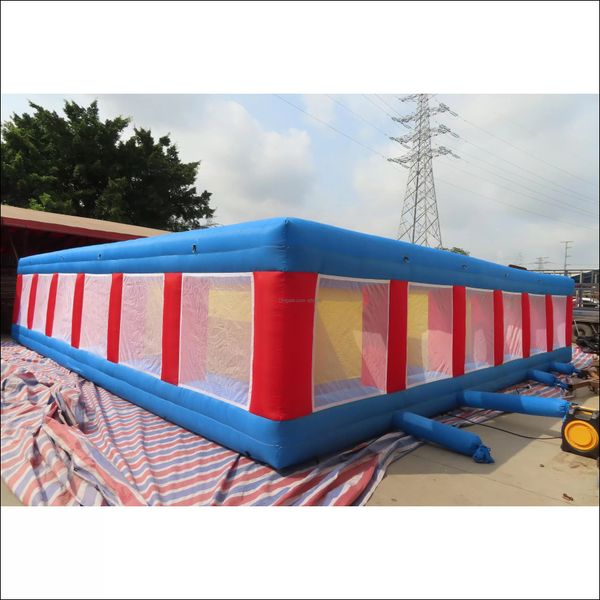 wholesale Outdoor Games Advertising Inflatables Activities Leisure Sports Outdoors Portable Adt Kids Inflatable Maze9X9M Nt Puzzel Maze Carn