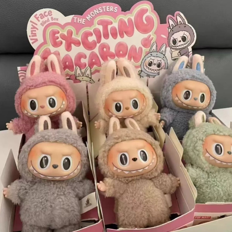 labubu doll clothes The Monsters - Delicious aron Vinyl Blind Box, Randomly Designed Action Doll Collection Toy Home Decoration, Single Box