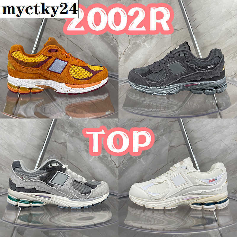 Shoes Top 2002R Casual protection pack phantom Sea Salt Peace Be The Journey light grey black camo luxury men women designer sneakers