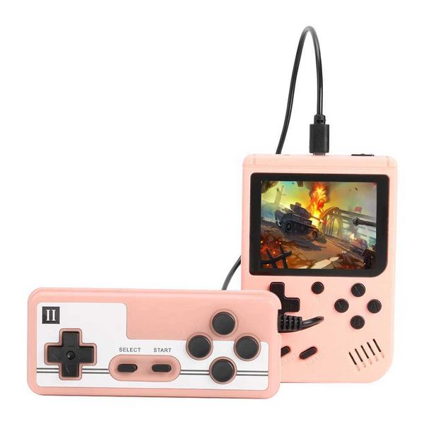 Retro video game console with built-in 500 classic games 3.0-inch LCD Sn 8-bit game console portable mini handheld console Y241028