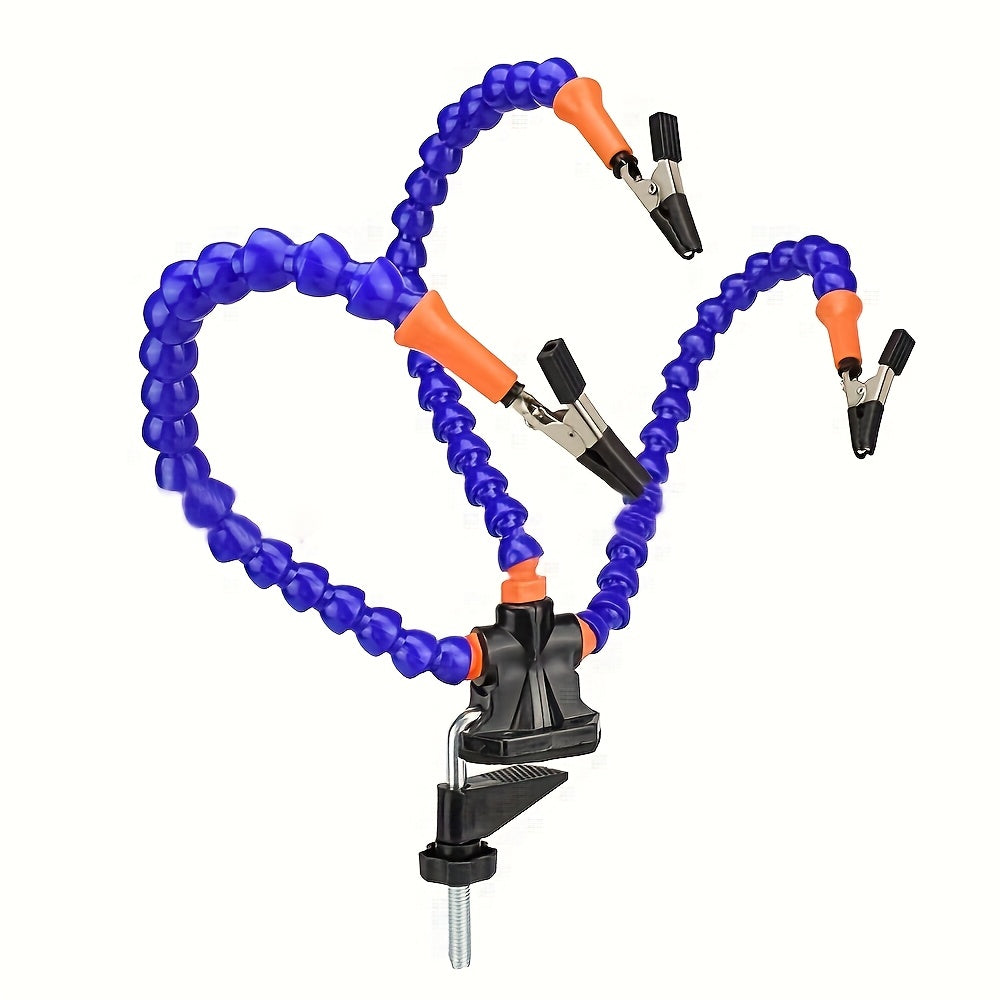 TEMU 1pc Versatile Welding Stand With Flexible & - Ideal For Electronic Repairs, Jewelry Assembly, Model Building, & Workshop Tasks - Precision