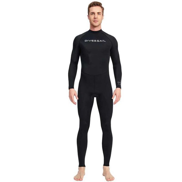 Men Diving Protection Clothes Long Seve Sunscreen Snorkeling Surfing Swimsuit Warm Elastic Anti-scratch Water Sports EquipmentXJ241220