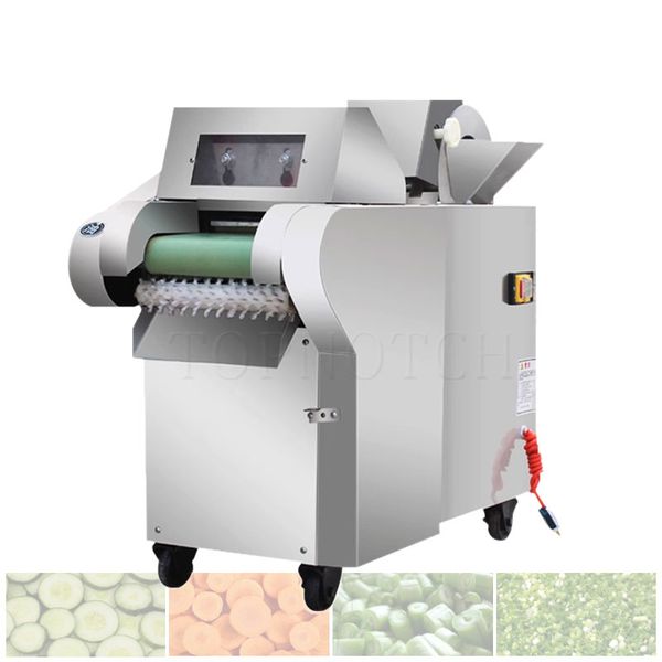 Stainless Steel Commercial Potato Chips Cutting Carrot Dicing Machine Onion Slicing Cutter