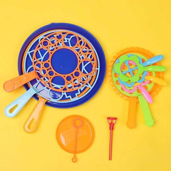 15-28Pcs Blowing Bubble Tool Soap Bubble Wand Set Water Blowing Toys Outdoor Kid Fun Toys Parent-child Interactive Toy C250117
