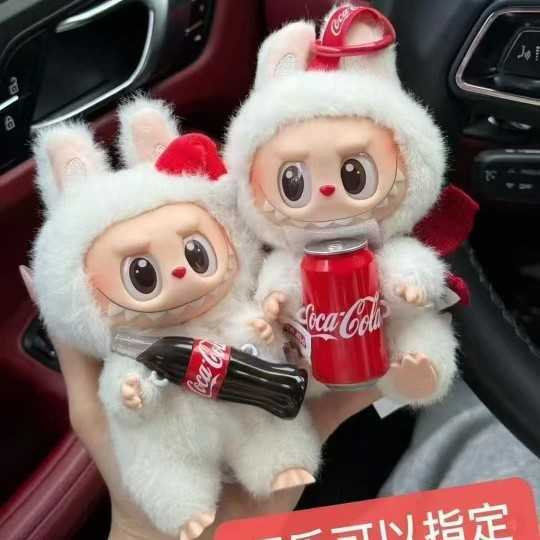 Labb Cola Third Generation Heartbeat Macaron Cola Series Vinyl Blind Box Plush Toy Trendy Handheld Blind Box L250821