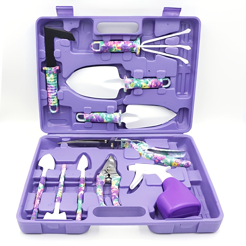 TEMU 10pcs Home Gardening Plant, Landscaping, Home Gardening Tool Set, Potted Flowers, Home Flowers, Vegetables, Small Shovel, Outdoor Soil Digging