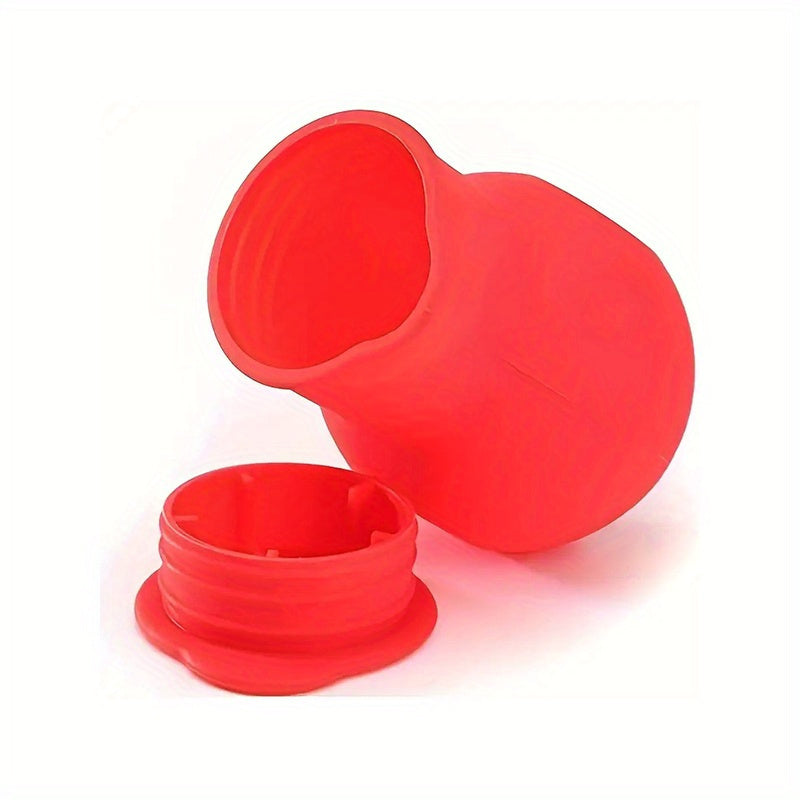 TEMU 1pc Of Silicone Chocolate For Melting Cream, Hot Milk Sauce, Microwave Safe, , High Temperature Baking And Pouring Tool For Commercial And