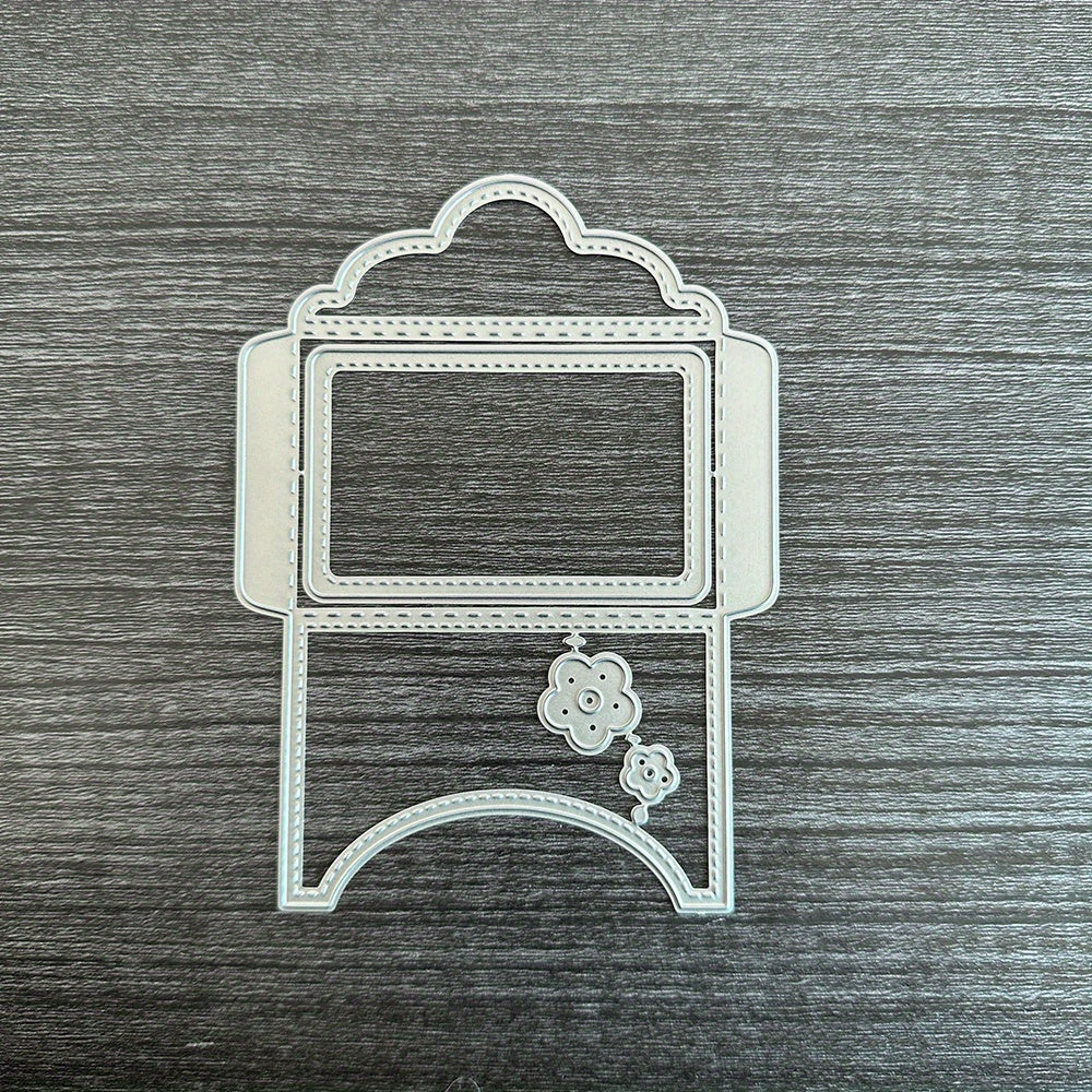 TEMU 1pc Metal Label Cutting Dies, Envelope Die Cutting, Envelope Stamp Die Cutting, For Card Making Embossing Template, For Diy Scrapbooking Album