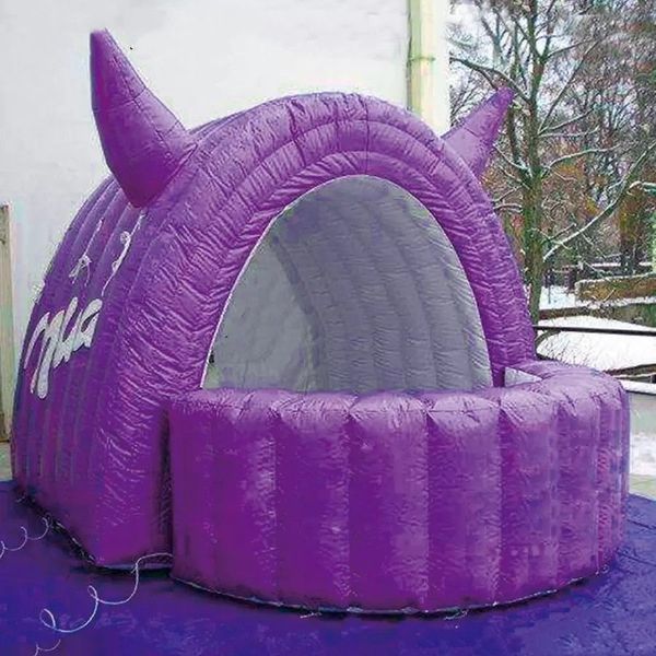 Customized wide selection inflatable bar booth concession tent bar counter sampling shop with counter for outdoor partys