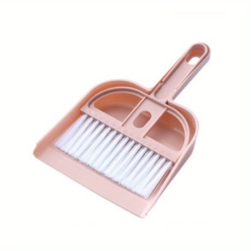 TEMU Cat Hamster Dustpan Small Broom Set Pet Professional Cleaning Tools Rabbit Pooper Scooper Guinea Pig Toilet Broom Accessories