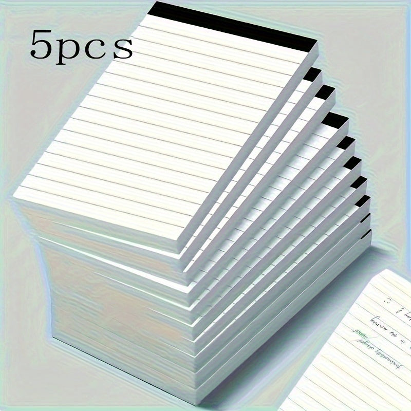 TEMU Pack Of 5 Mini Pocket Notebooks, 3x5 Inch Lined Notepad With 30 Pages Each