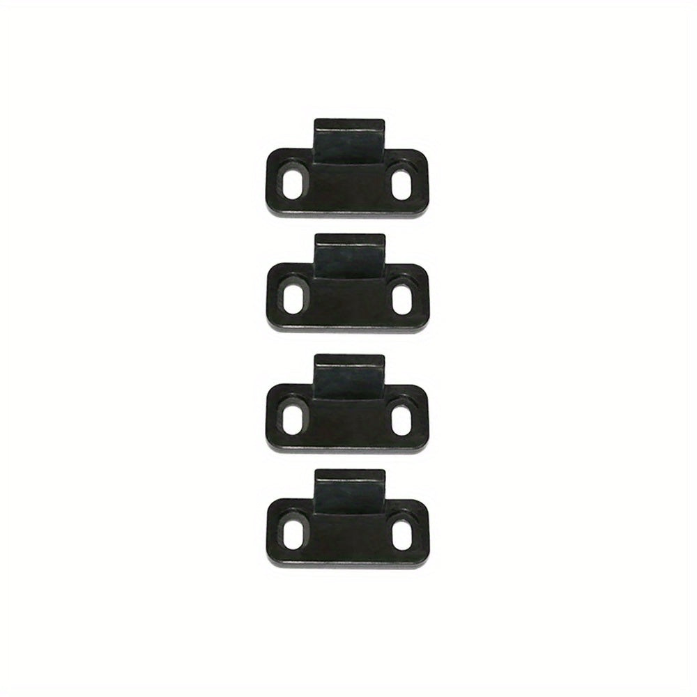 TEMU 4-pack Adjustable Plastic Barn Door Floor Guides – Wall-door Bottom Hardware With Swing Stopper For Secure Sliding Door Movement