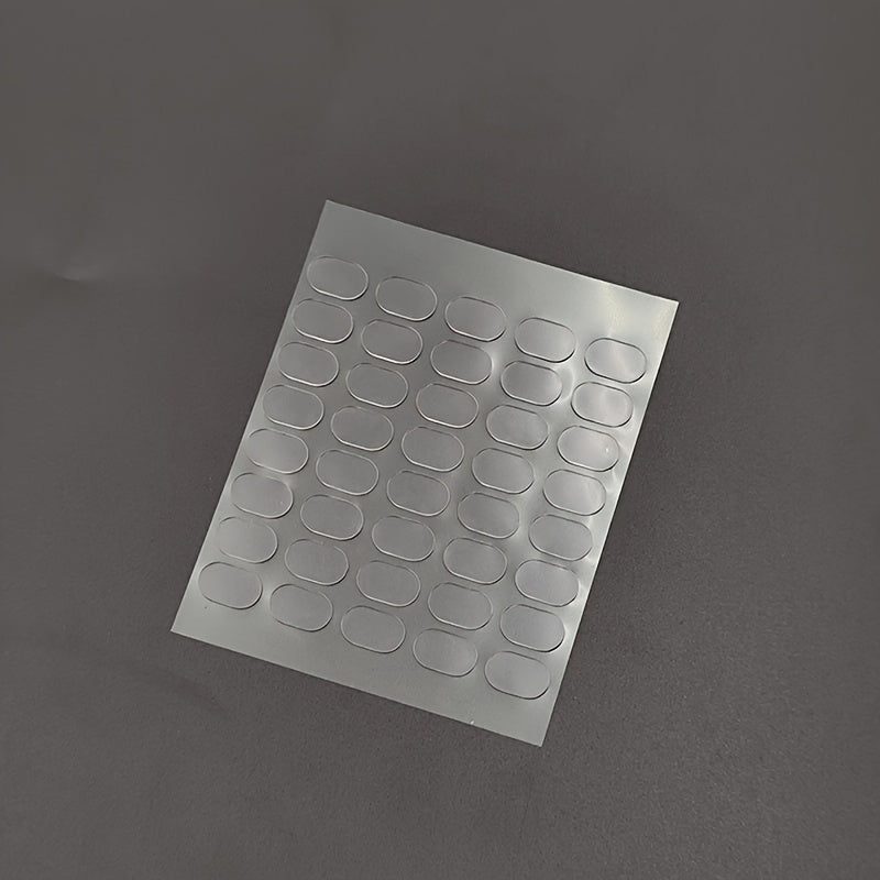 TEMU 200pcs Transparent Non-marking Double-sided Adhesive Pads – Versatile Non-slip Tape For Blind Boxes, Models, And Diy Projects