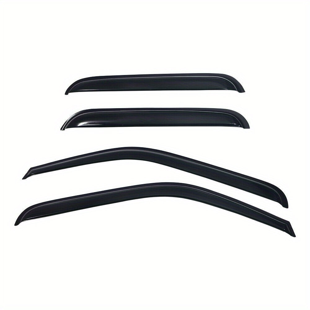 TEMU 4pcs Sunshade Window Curtain Set For 1999 - 2006 For Silverado & For Sierra - Enhance Privacy &