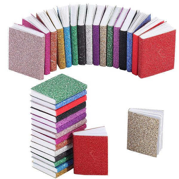 4 Sets 4 Colors Paper Notebook Mini Model