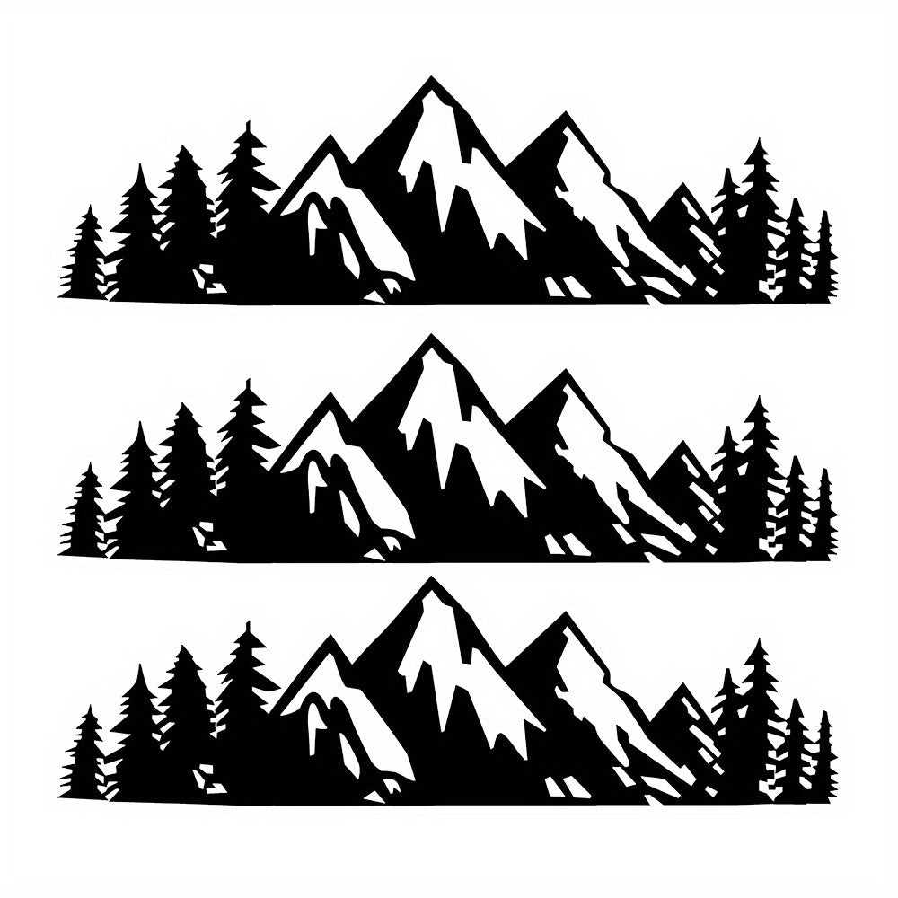 TEMU (3pcs) Vinyl Tree Decal Sticker, Trunk Logo Decal Sticker, Car Exterior Accessories