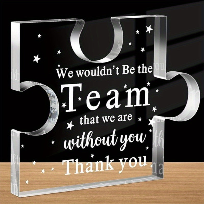 TEMU Boss Day Desk Accessories For Women Thank You Boss Lady Paperweight Gifts For Women Appreciation Gift For Boss Acrylic Table Sign Acrylic Plaque