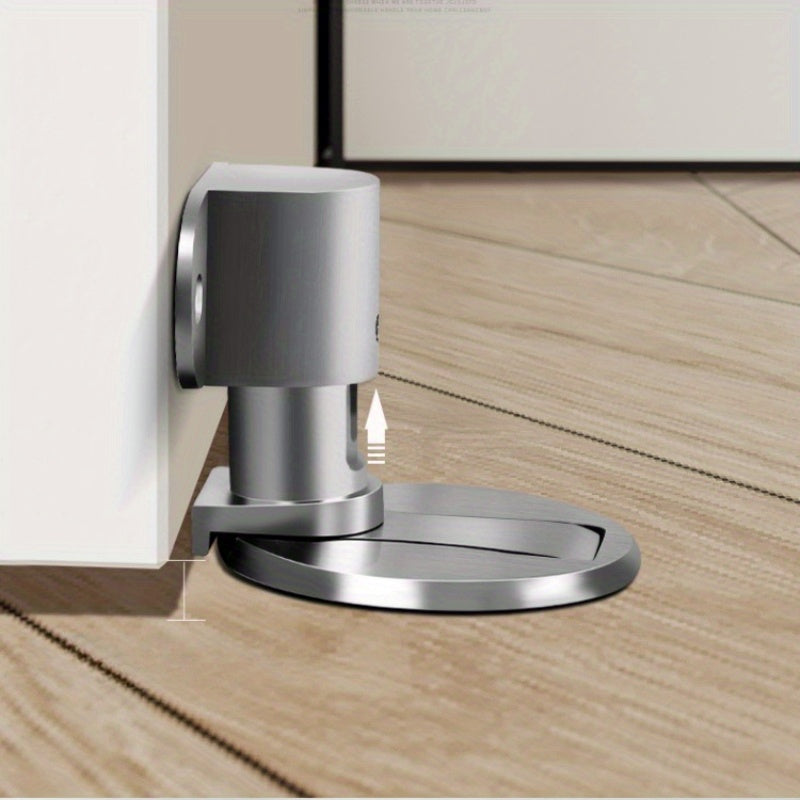 TEMU A Magnetic Without Drilling Holes, Made Of Golden Aluminum, Suitable For Bathroom And Office Furniture, To Prevent Collisions And Protect The