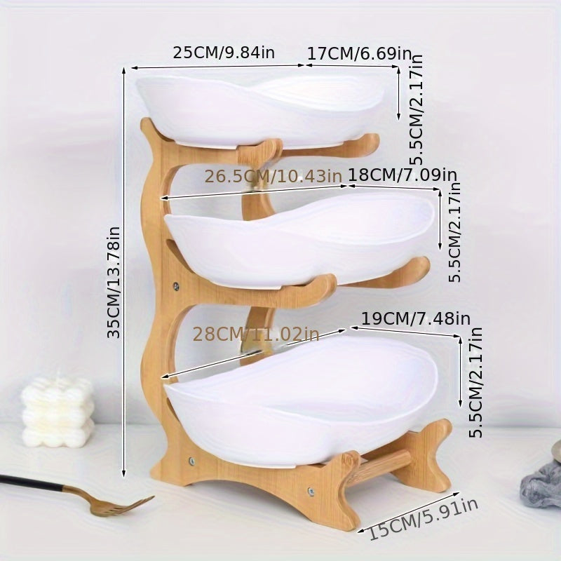 TEMU 1pc Creative Fruit Bowls, European-style Plastic Dried Fruit Bowls, Racks, Household Snack Bowls, Candy Trays, Fruit Baskets, Halloween Gifts,