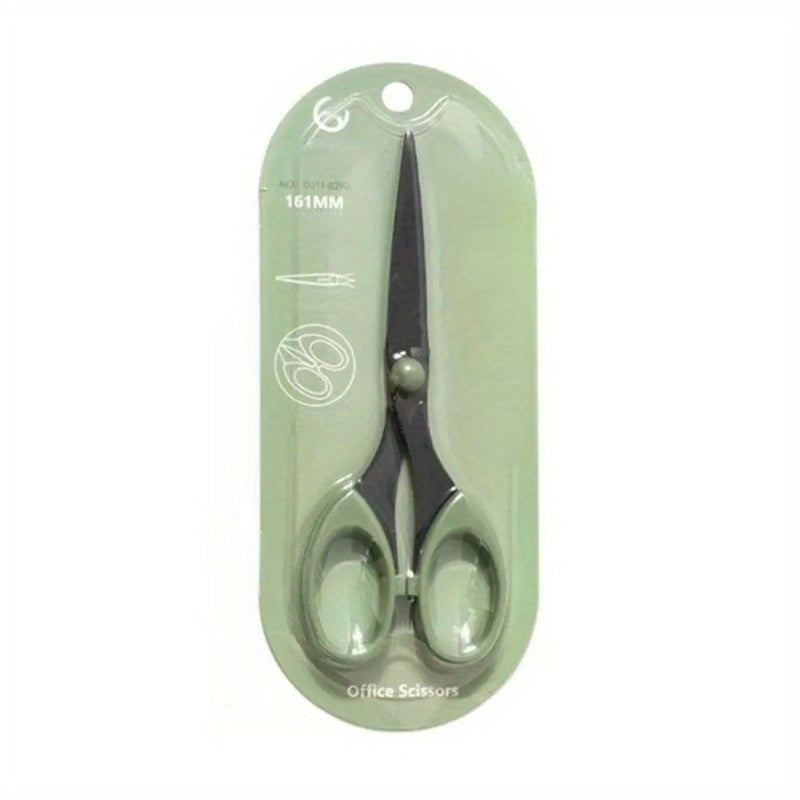 TEMU Stainless Steel Office Scissors, , Metal Craft Shears For Art, Diary, Album - Suitable 14+, Multipurpose For School & Office Supplies