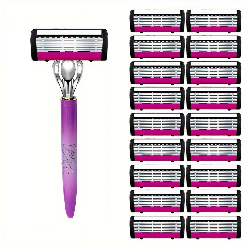 TEMU Women's 6-layer - Smooth And Shaving For Legs And Armpits | Stainless Hair Removal Tool | Essential