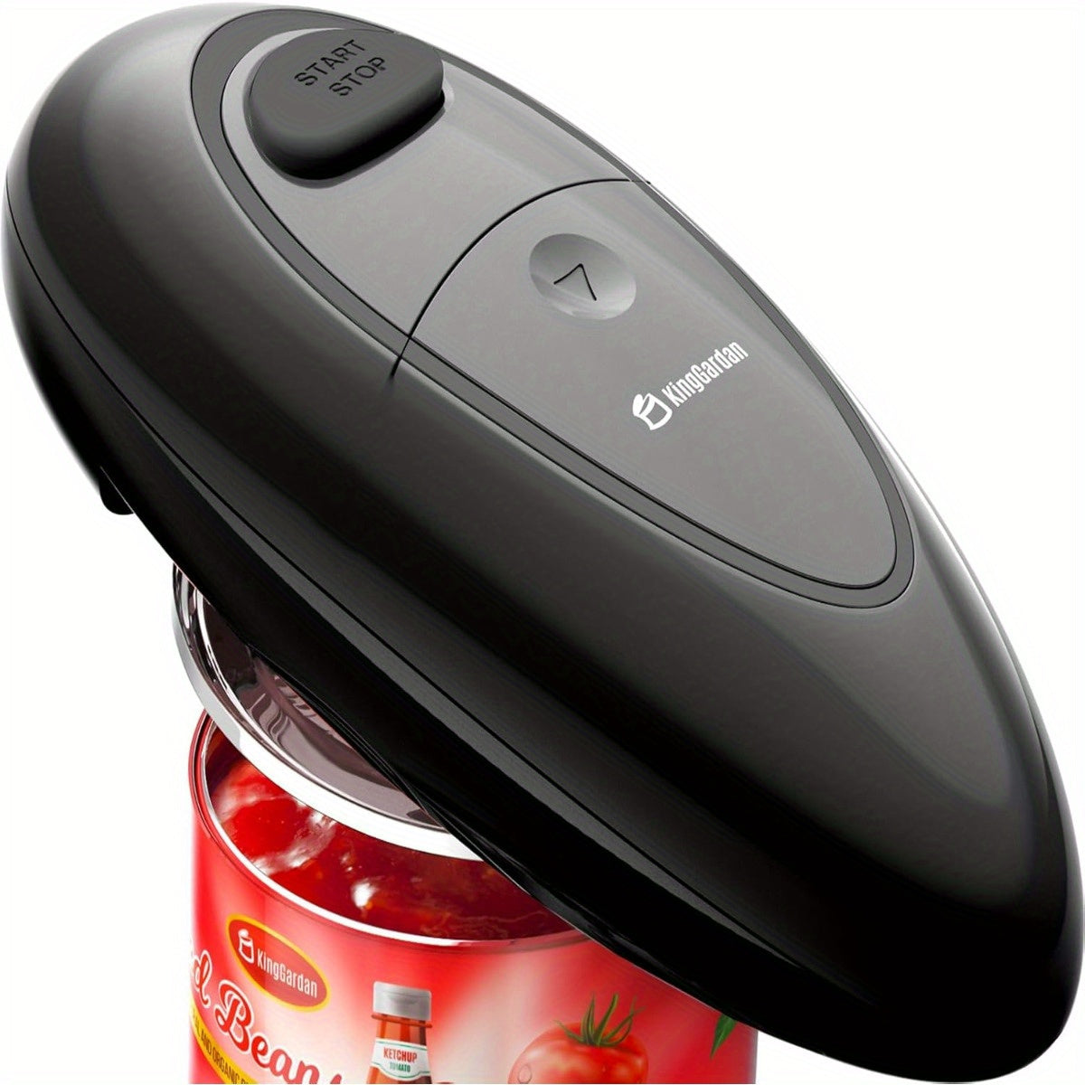 TEMU Electric Can Opener With - Battery Operated Handheld Opener For All Can Sizes - Best Kitchen Gadget For Seniors, Arthritis, And Weak Hands - Red