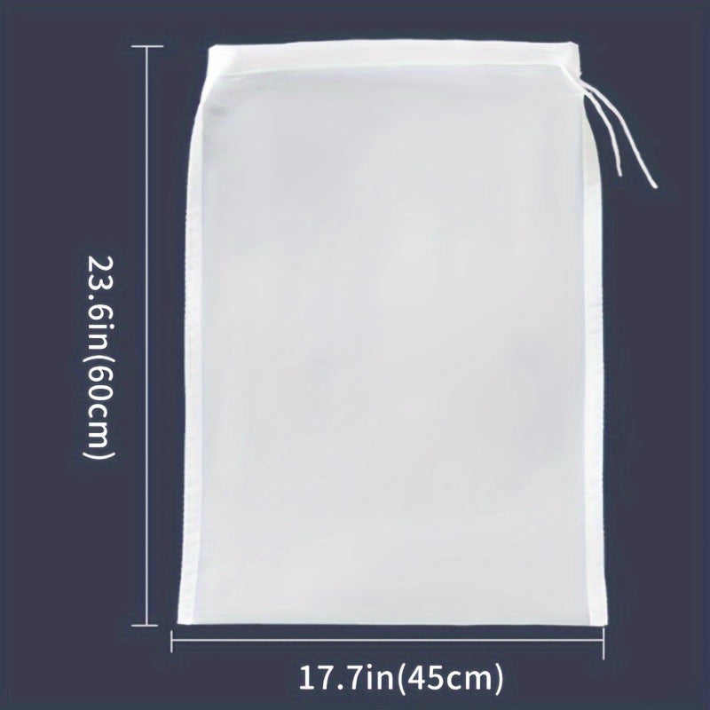 TEMU 5pcs Reusable Cheesecloth Bags For Straining, Filter, Juice, , Kitchen Gadgets For Precise Filtration And - 45x60cm