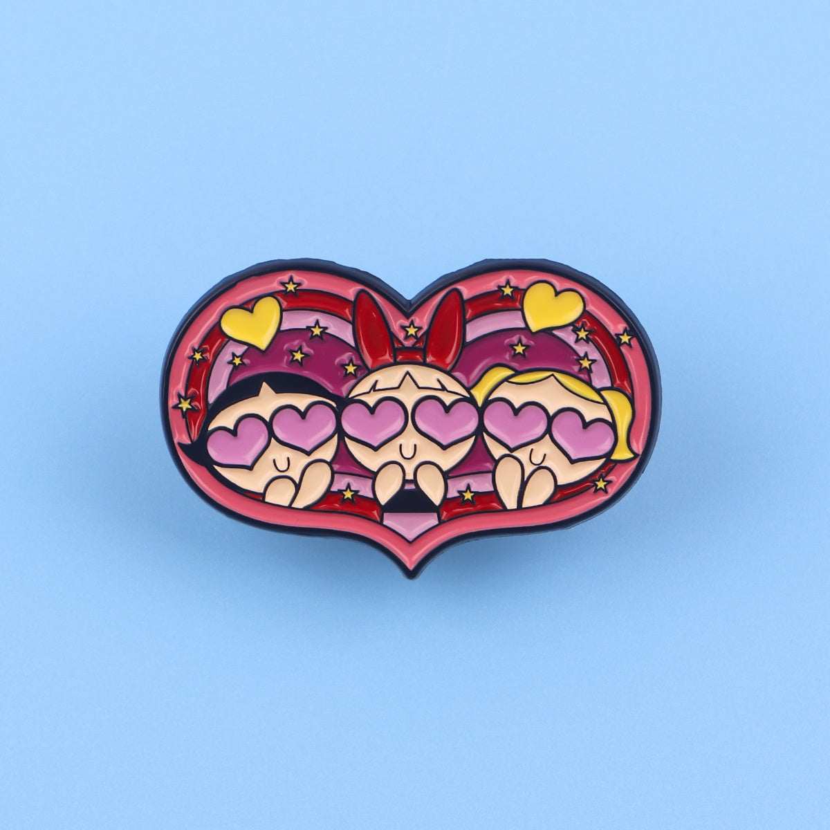 TEMU Enamel Alloy Lapel Pin - -style Cartoon Brooch, Fashionable Accessory For Backpacks, Briefcases, Clothing - Decorative Badge, 1 Piece