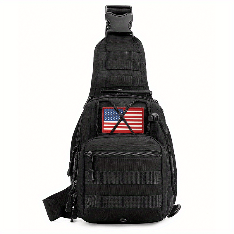 TEMU Backpack, Crossbody Bag, Chest Bag, Suitable For Outdoor Daily Carrying Outdoor Small Chest Bag Suitable For Men Traveling, Hiking, Camping,