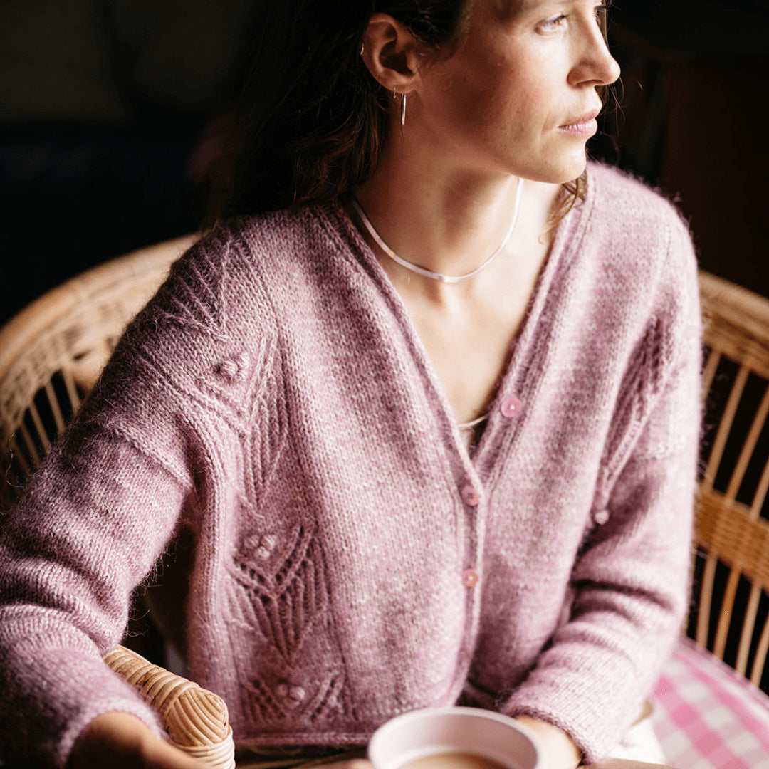 Antanilla - Lochmuster-Cardigan