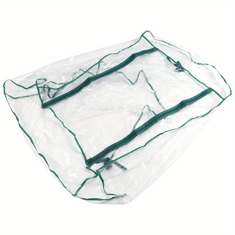 TEMU Mini Greenhouse Warm Greenhouse, Mini Portable Pvc House Warm Greenhouse Gardening Outdoor For Flower Plants ( Not Included The Iron Stand