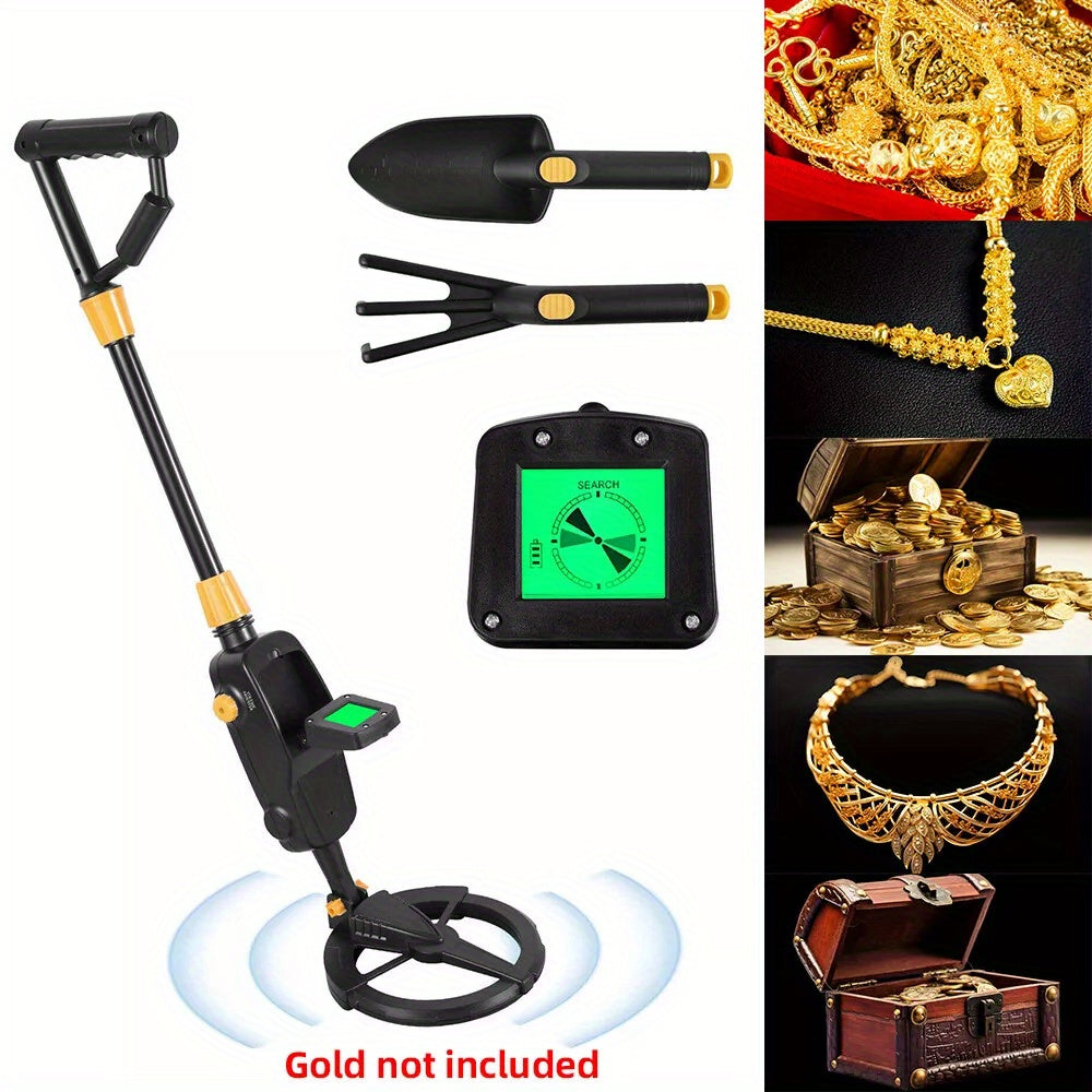 TEMU Professional Metal Detection Equipment Set With Locator And High-resolution Lcd Interface, Scanner For Universal Metal , Compact Scanner,