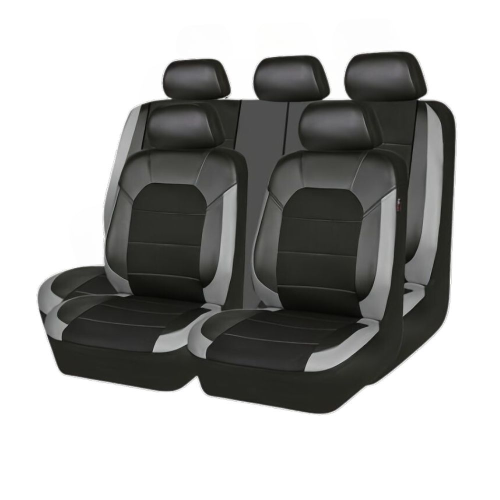TEMU Car Seat Cover Full Set, Leather Car Seat Cover, Waterproof Car Seat Covers, Car Seat Cushion, Pu Leather Seat Covers Car Seat Protector