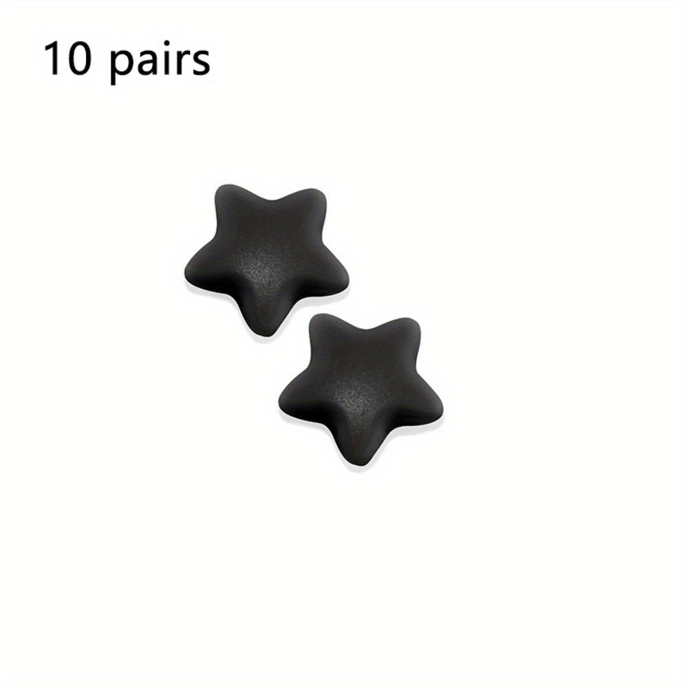 TEMU 10 Pairs Fashionable Non-slip Glasses Ear Hooks, Secure Holder Clips For Eyewear, Portable Accessory For Glasses Stability