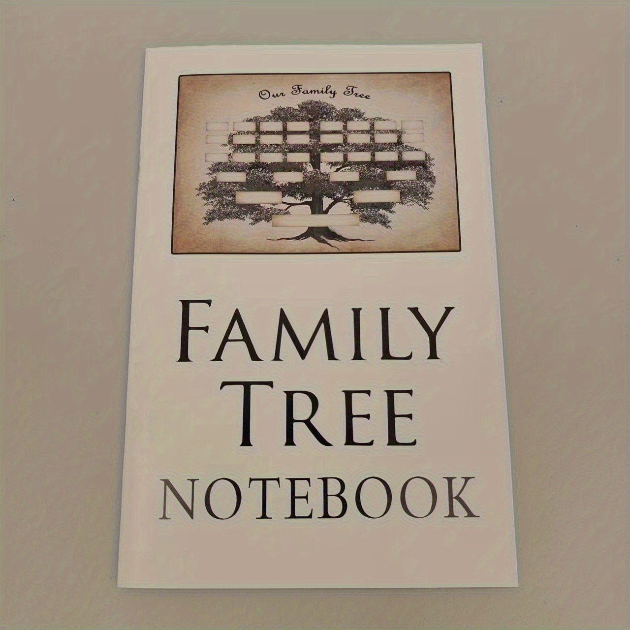 TEMU Family Tree Notebook - Journal With Organizer Chart, Elegant , Heavyweight Paper For Research, Heritage Keepsake Gift For Birthday-christmas -