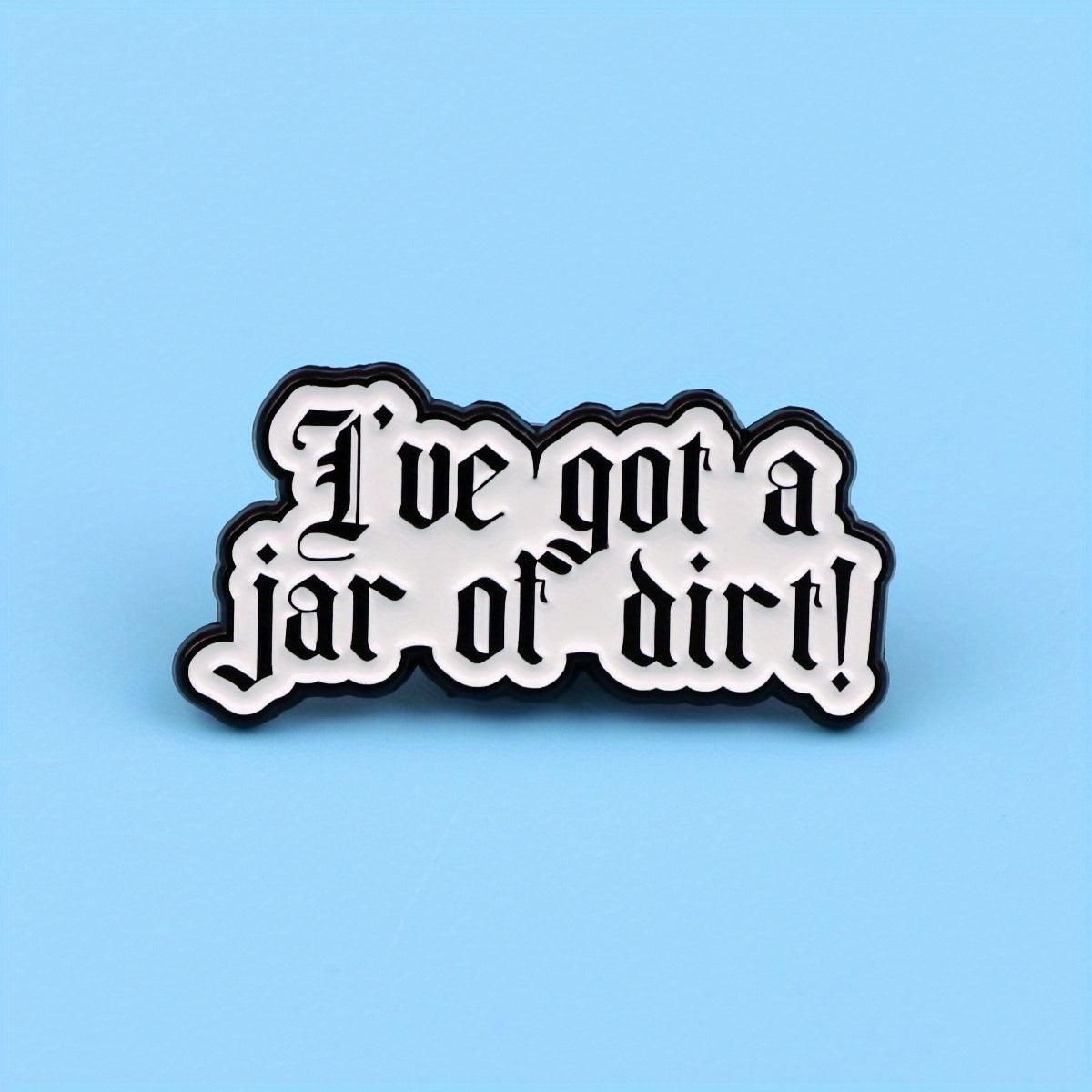 TEMU 1pc Cartoon Lapel Pins Enamel Pin, Mixed Color, Alloy, Non-golden Back , For Backpacks, Briefcase, Clothes Accessories, Fashion Gifts