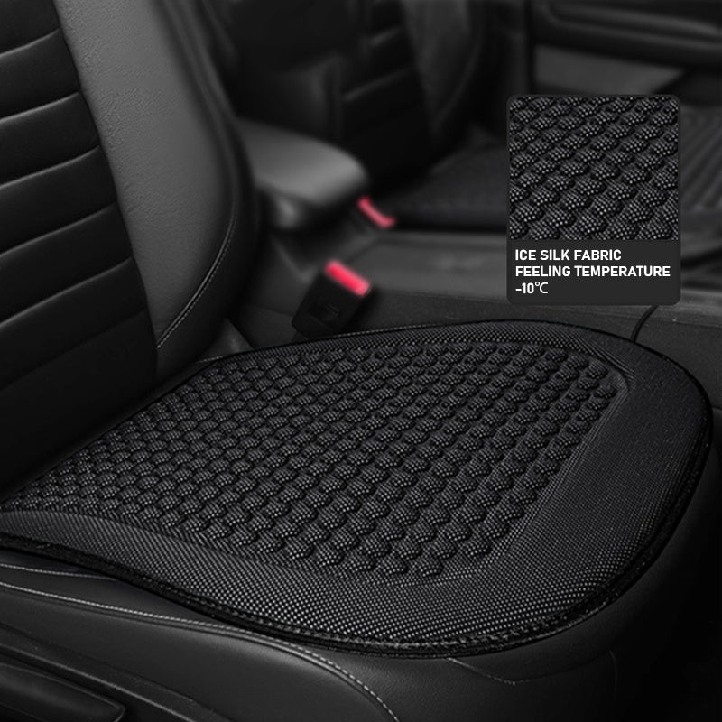 TEMU Stay Cool & Comfortable In Your Car - Summer Cooling Car Seat Cushion & Ice Seat Cover