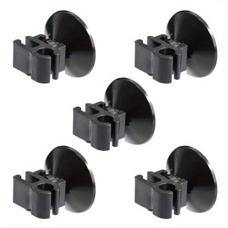 TEMU 5pcs Heavy-duty Aquarium Suction Cups - Quick- Aquarium Clips For Aquarium Tubes, Pumps, Power Cords, Pipes - Non-damage Grip, Tank Mounting -