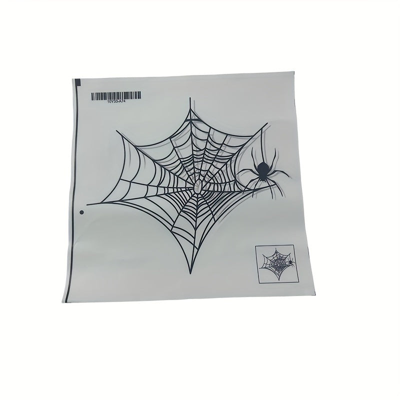 TEMU Halloween Web Toilet Decal: Removable Pvc Bathroom Sticker With