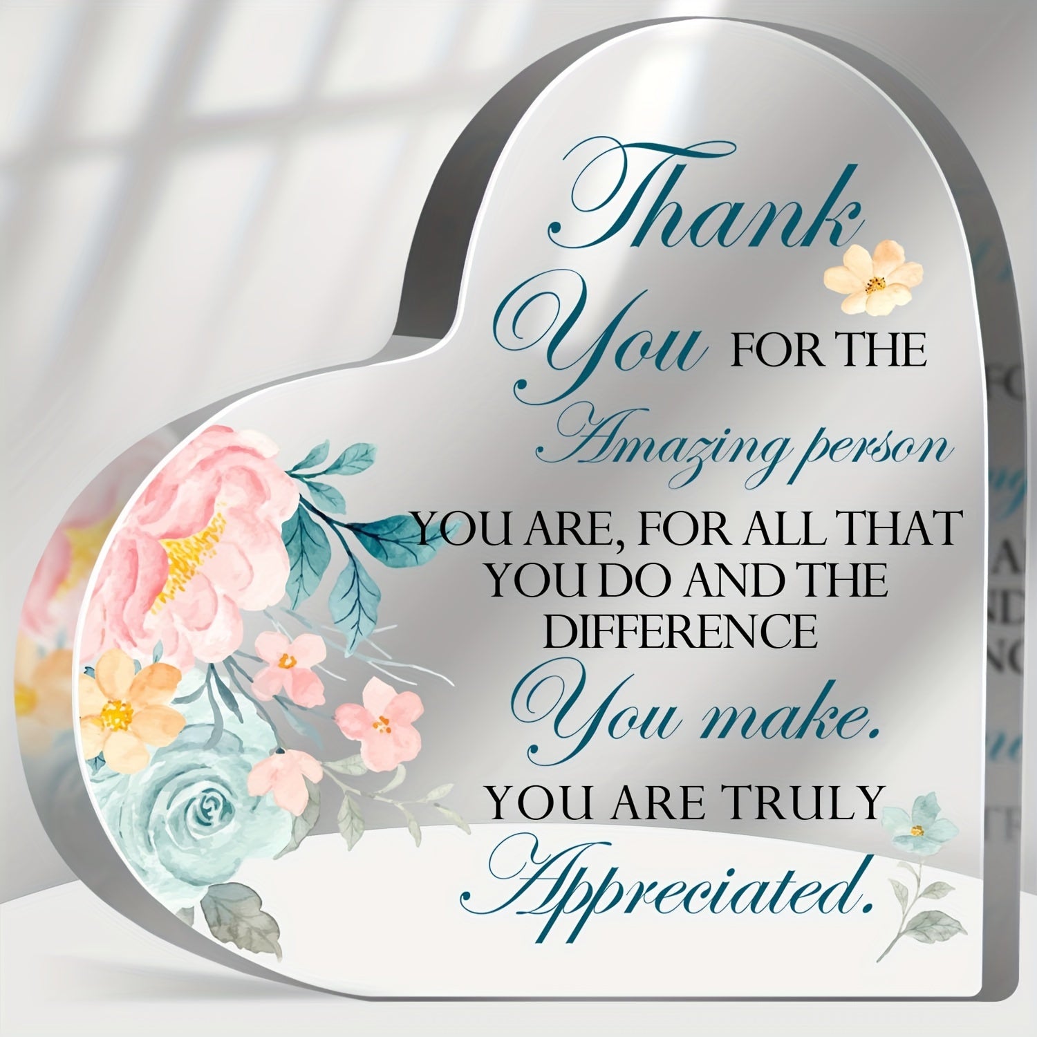 TEMU "thank You For Being Such An , Thank You For All And You Make. We Really You." - Inspirational Quotes Gift For Women, Men, Desk Decoration, ,