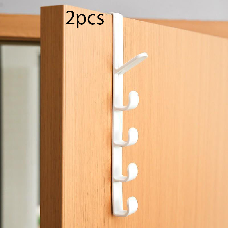 TEMU 2pcs Space-saving 5-tier Over-the-door Hook Organizer, Backpacks And Handbags
