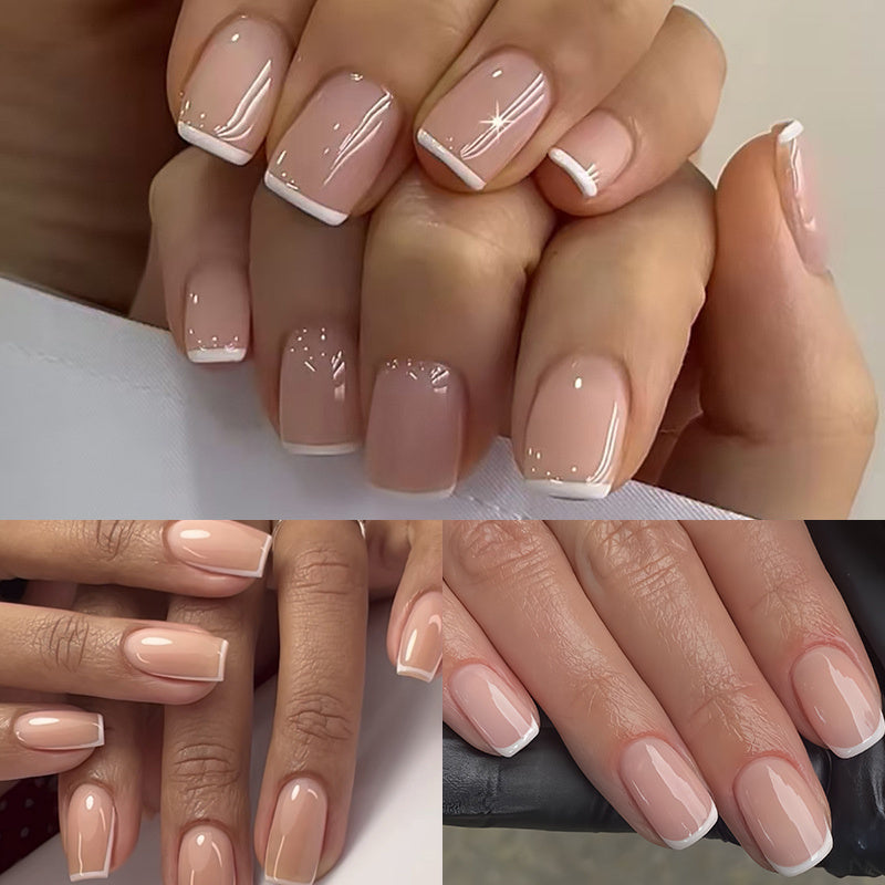 TEMU 72pcs (3 Pack) Pressed In Of , Acrylic Short Oval Shape, Fake Nail, Color, Glossy Fake Nail Design, Fully Covered Adhesive, Artificial Nail For