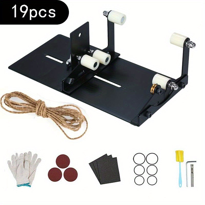 TEMU 19pcs Glass Bottle Cutters, Repair Square And Round Bottle Cutters, Wine Bottle And Beer Tool Accessories Set Halloween