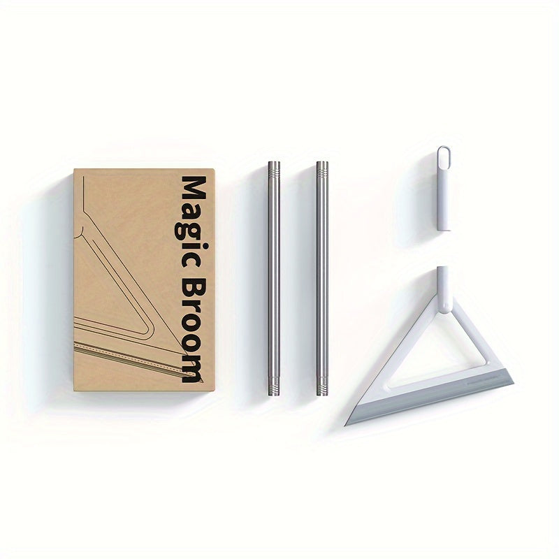 TEMU Magic Broom Wiper Mop Bathroom Room Wiper Home Sweeper Tpr Scraper2025