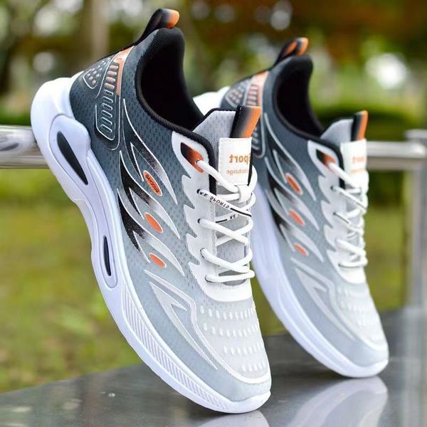 Designer Outdoor Shoes Summer Men&#039;s Breathable Mesh Sports Shoes New Outdoor Versatile Men&#039;s Sports Shoes Comfortable Thick Soled