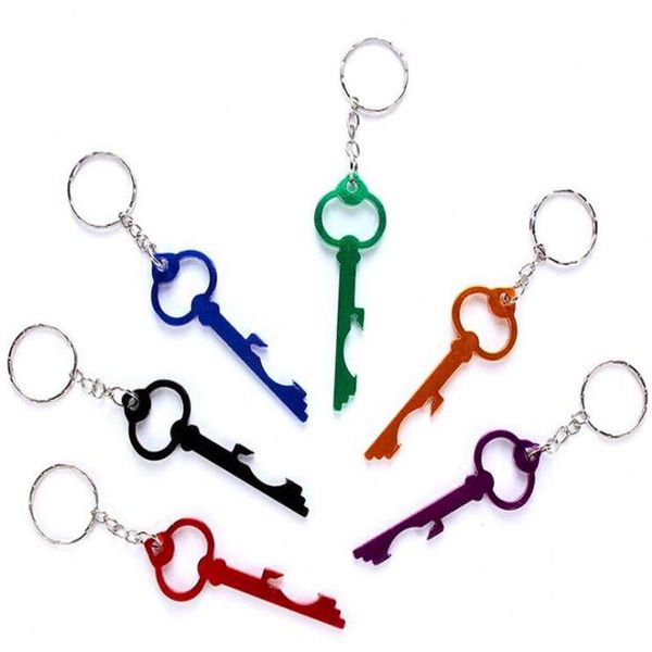 300pcs-lot Key Shaped Bottle Opener Keychain,Anodized Aluminum Beer Bottle Opener Free Laser Logo